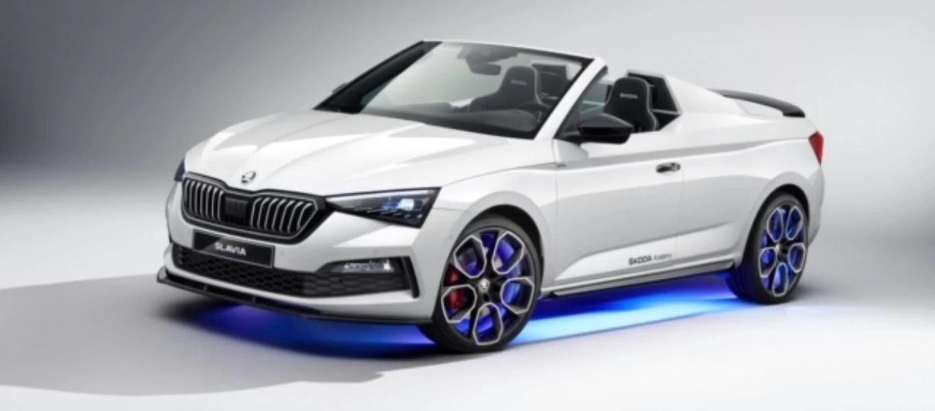 SKODA SLAVIA: Spider έκδοση του SCALA από μαθητές της SKODA ACADEMY